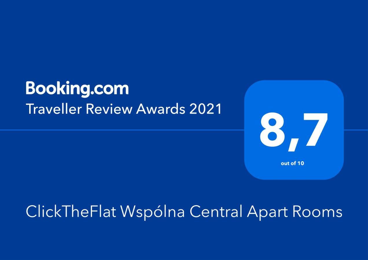 Clicktheflat Wspolna Central Apart Rooms وارسو المظهر الخارجي الصورة